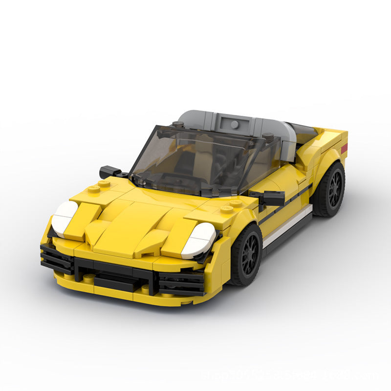 Building Blocks 'Targa' Sports Car Model Toy Kit