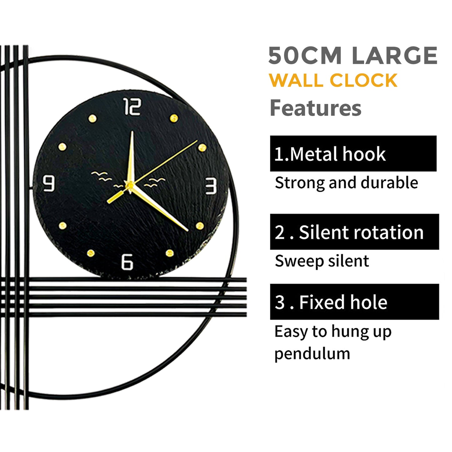 The LO Clock - Wall Clock