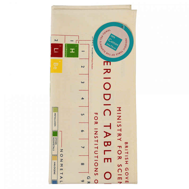 Rex Cotton tea towel - Perodic Table