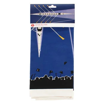 Rex Cotton tea towel - TfL Vintage Poster "Boat Race"