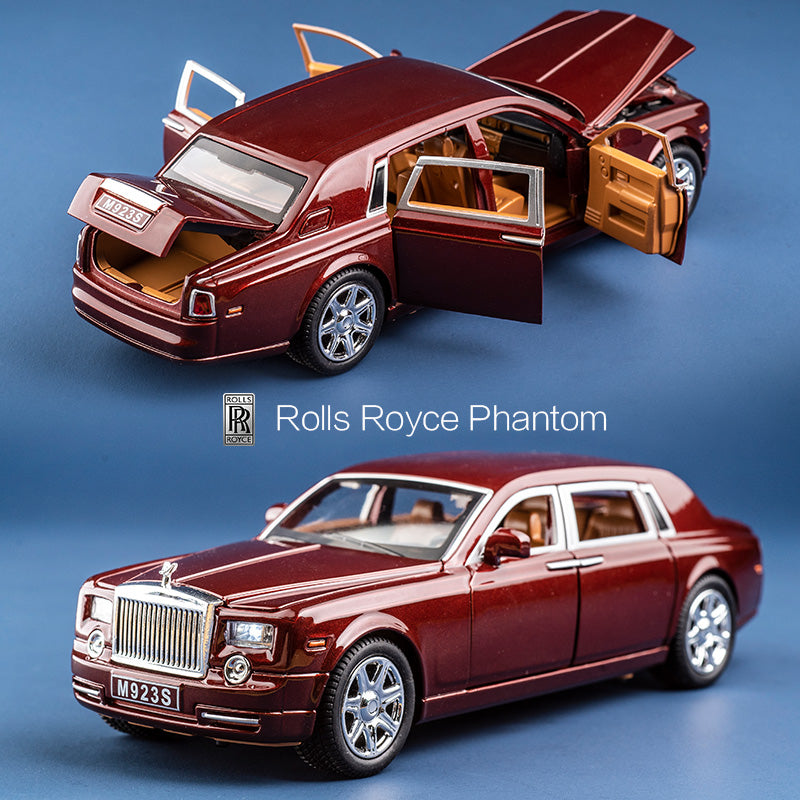Rolls-Royce Phantom Diecast Model Car (1:24 Scale)