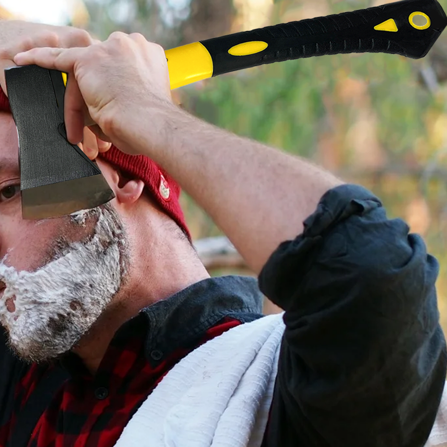 14" Small Hand Axe Wood Chopping Tool