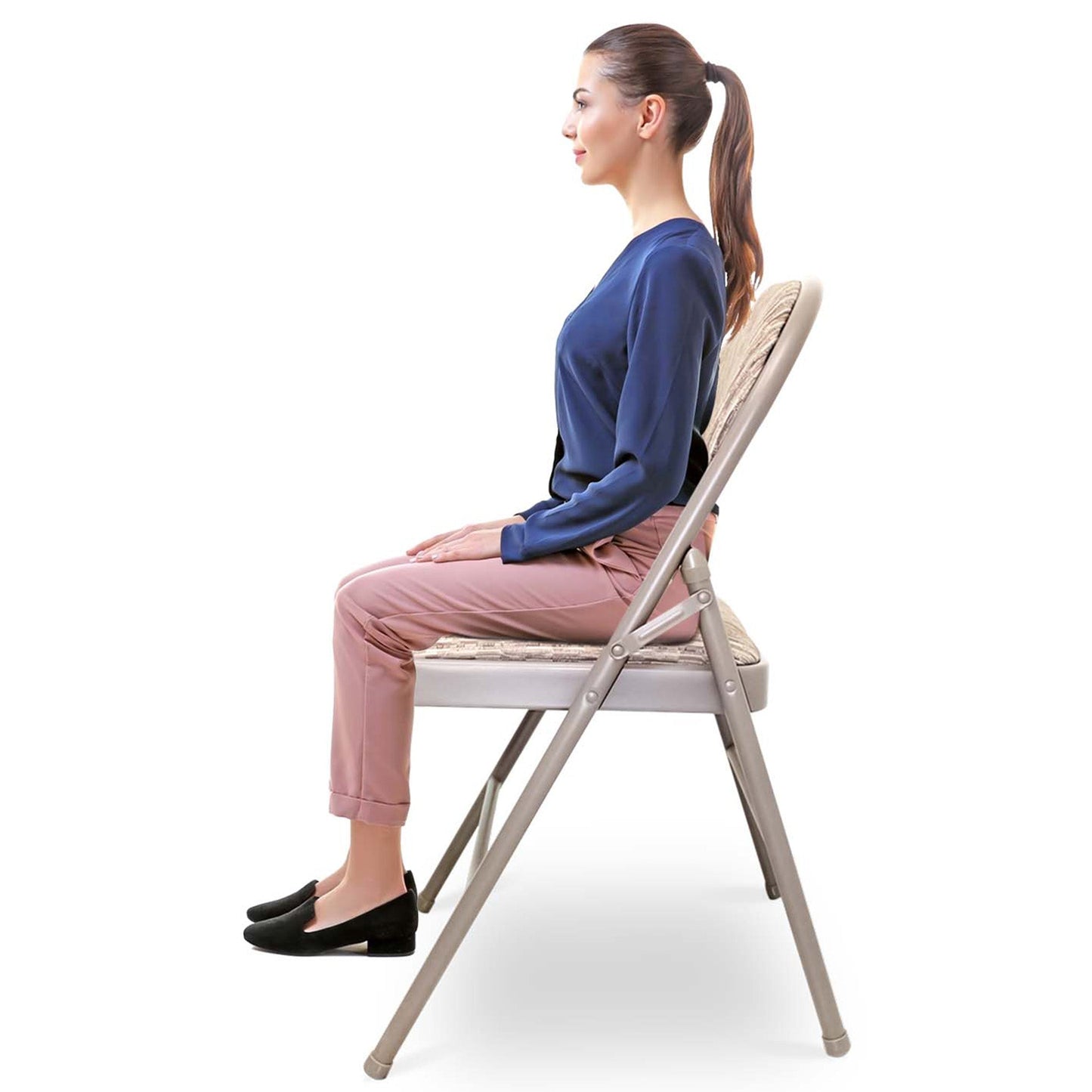 Folding Deluxe Office Back Rest Chair