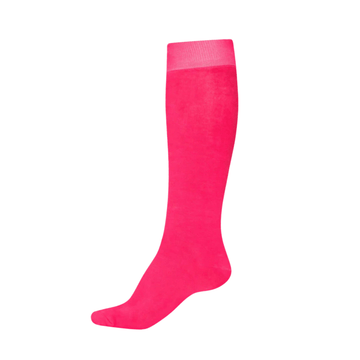 Knee-High Bamboo Thermal Socks - Wellington Boots Socks Organic Thermal - Pink Punch