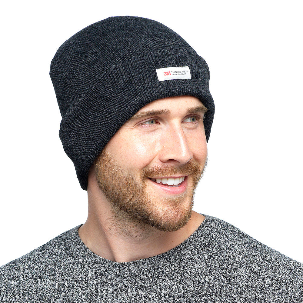 HeatGuard Thinsulate Thermal Beanie Hat