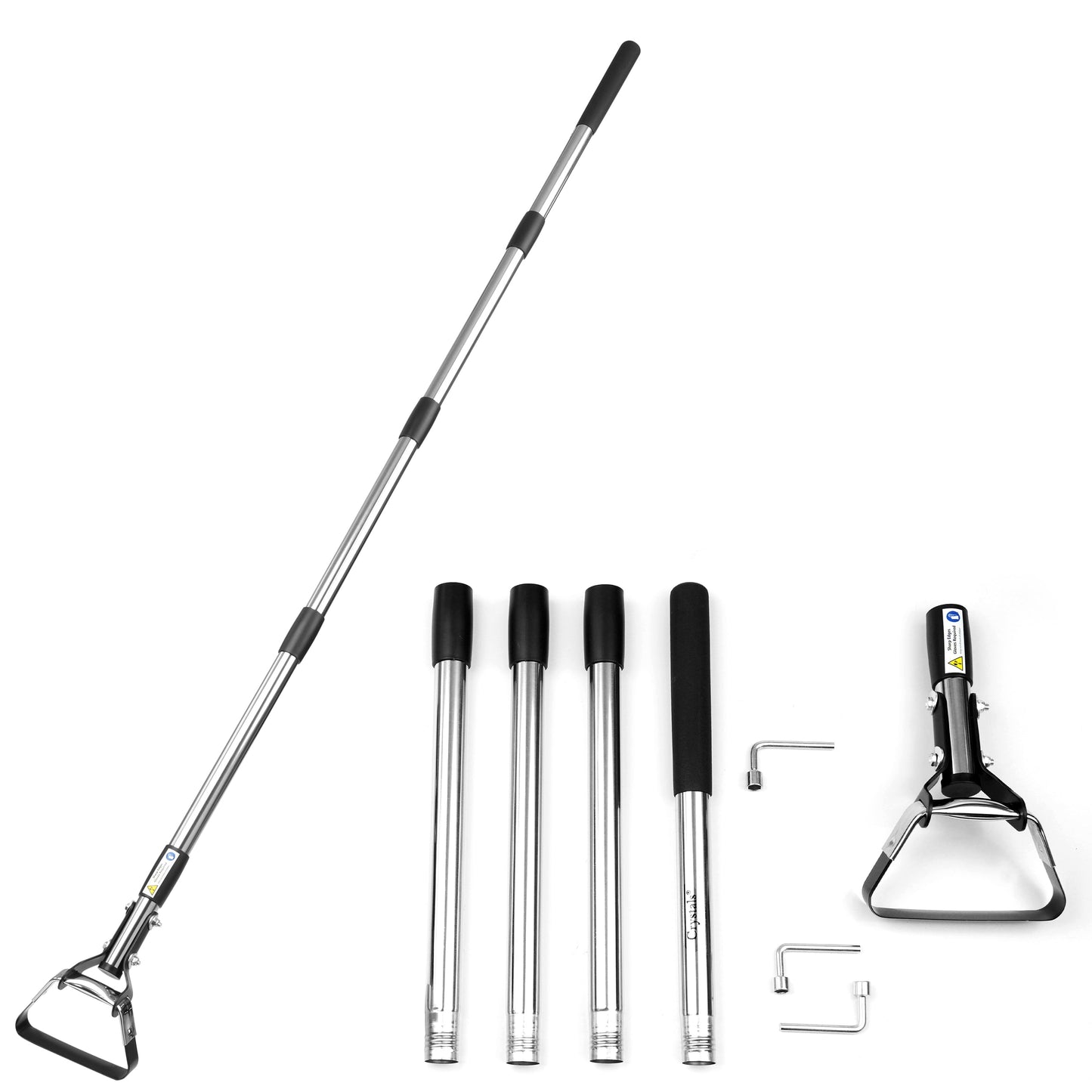 Long Handled Flexible Oscillating Hoe