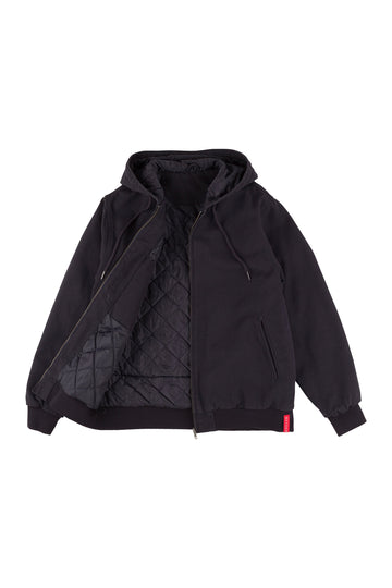 NVYSKN Mens Canvas Bomber Jacket