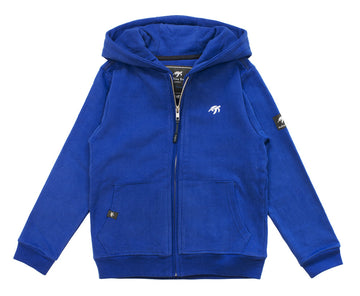 Childrens Boatyard Full Zip Hood - Electric Blue