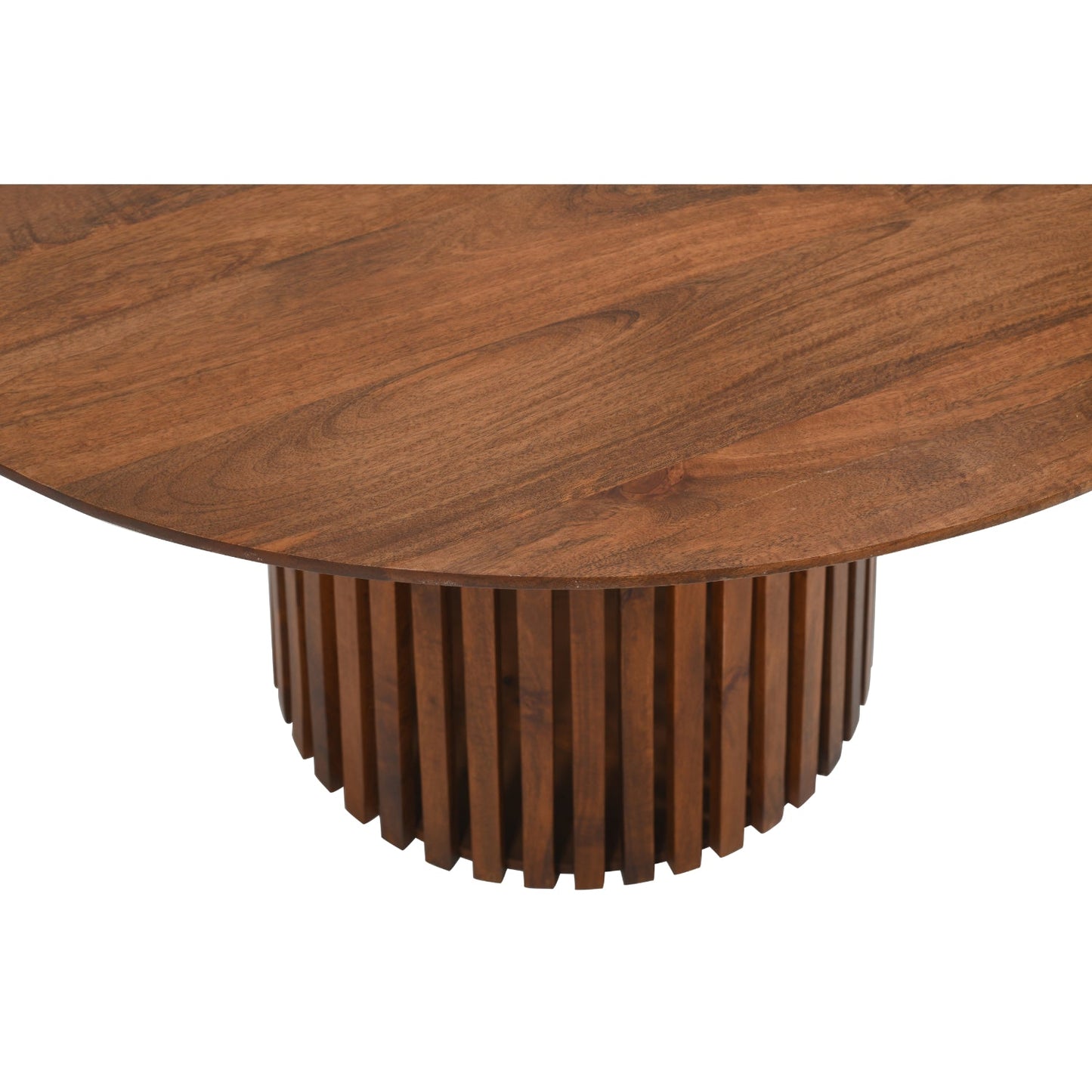 Compton Mango Wood Round Dining Table