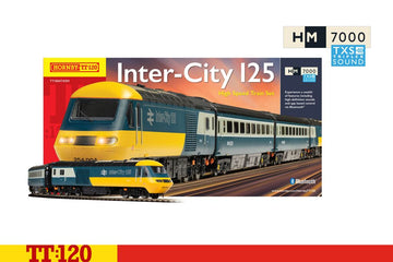 Hornby TT:120 TT1004TXSM Intercity 125 High Speed Digital Train Set - Sound Fitted