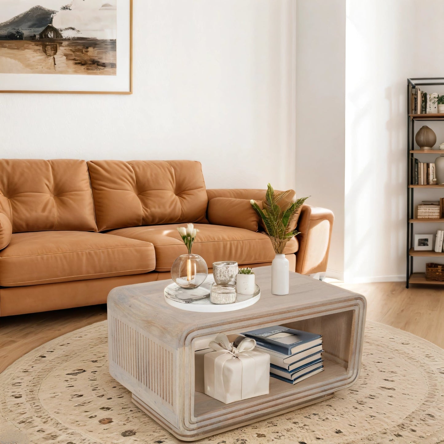 Preston Mango Wood Coffee Table