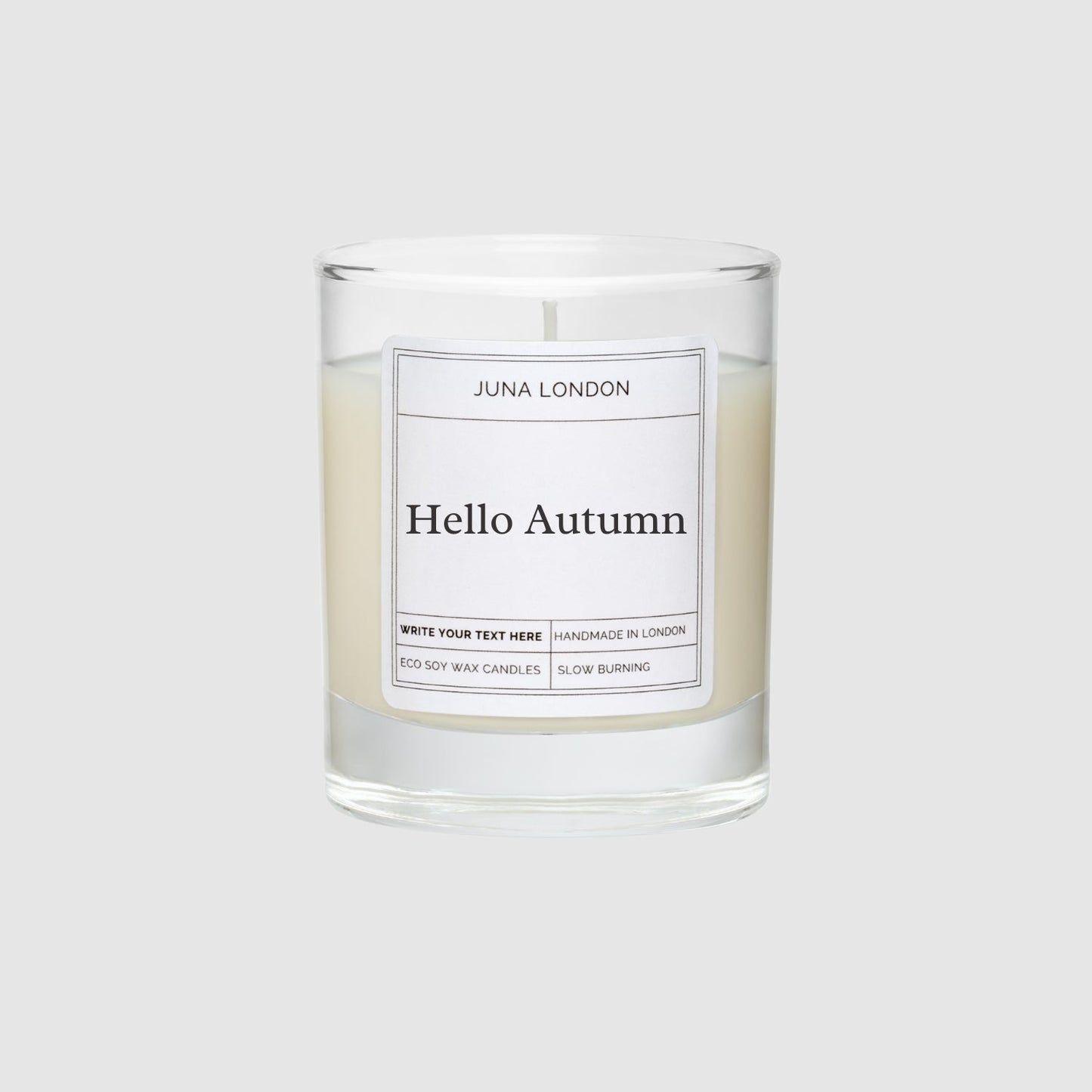 The Hello Autumn Candle