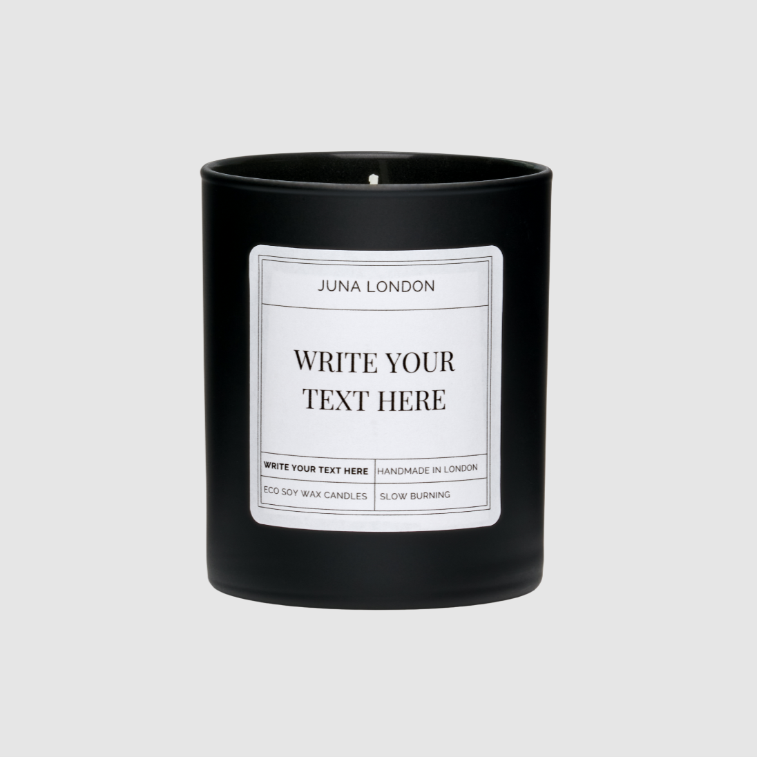 The Black Glass Candle