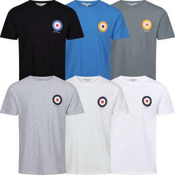 Ben Sherman Crew Neck Target T-Shirt