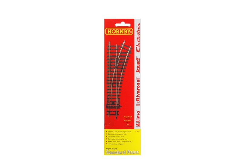 Hornby R8073 Right Hand Point Track Piece