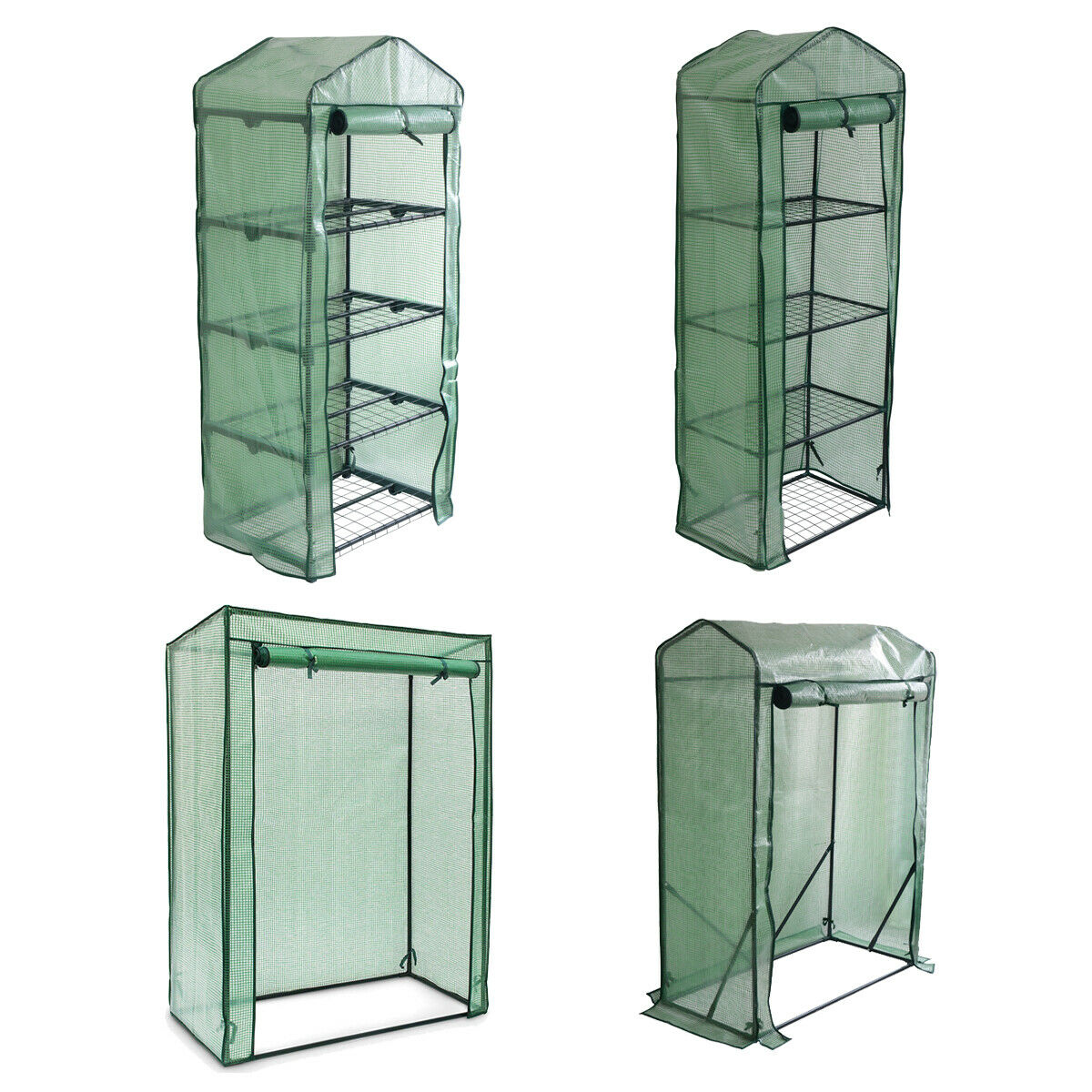 4-Tier Weatherproof Greenhouse