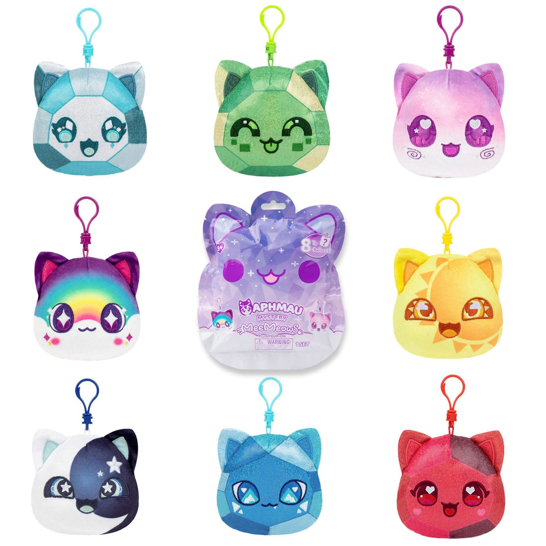 Aphmau MeeMeows Mystery Plush Clip-On Toy