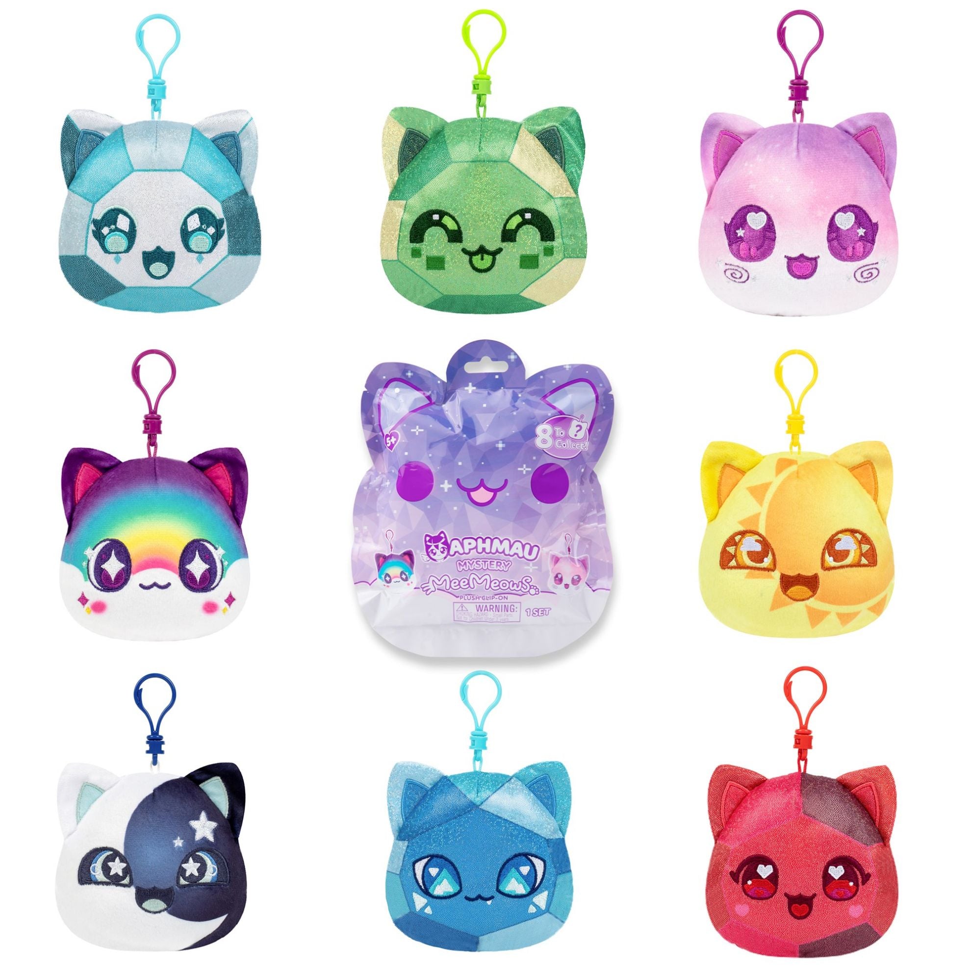 Aphmau MeeMeows Mystery Plush Clip-On Toy