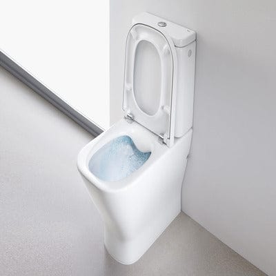 The Gap Rimless Close Coupled Toilet Pan