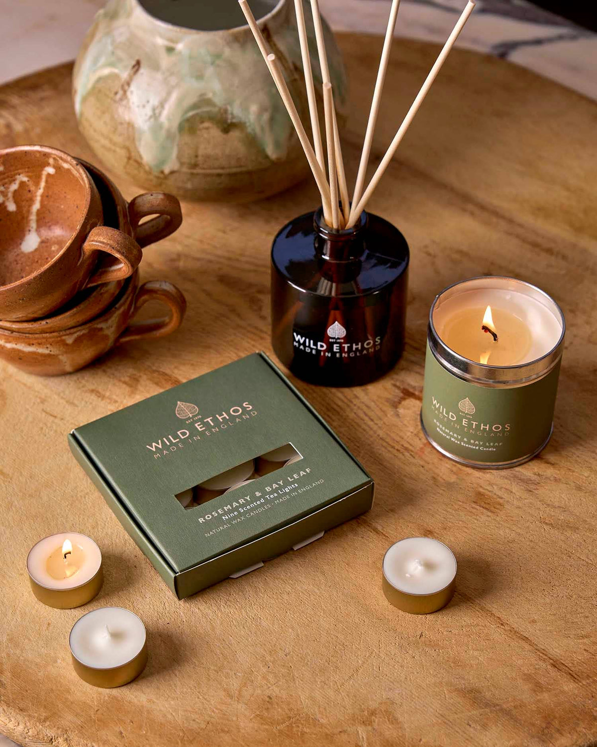 Rosemary & Bay Leaf Candle