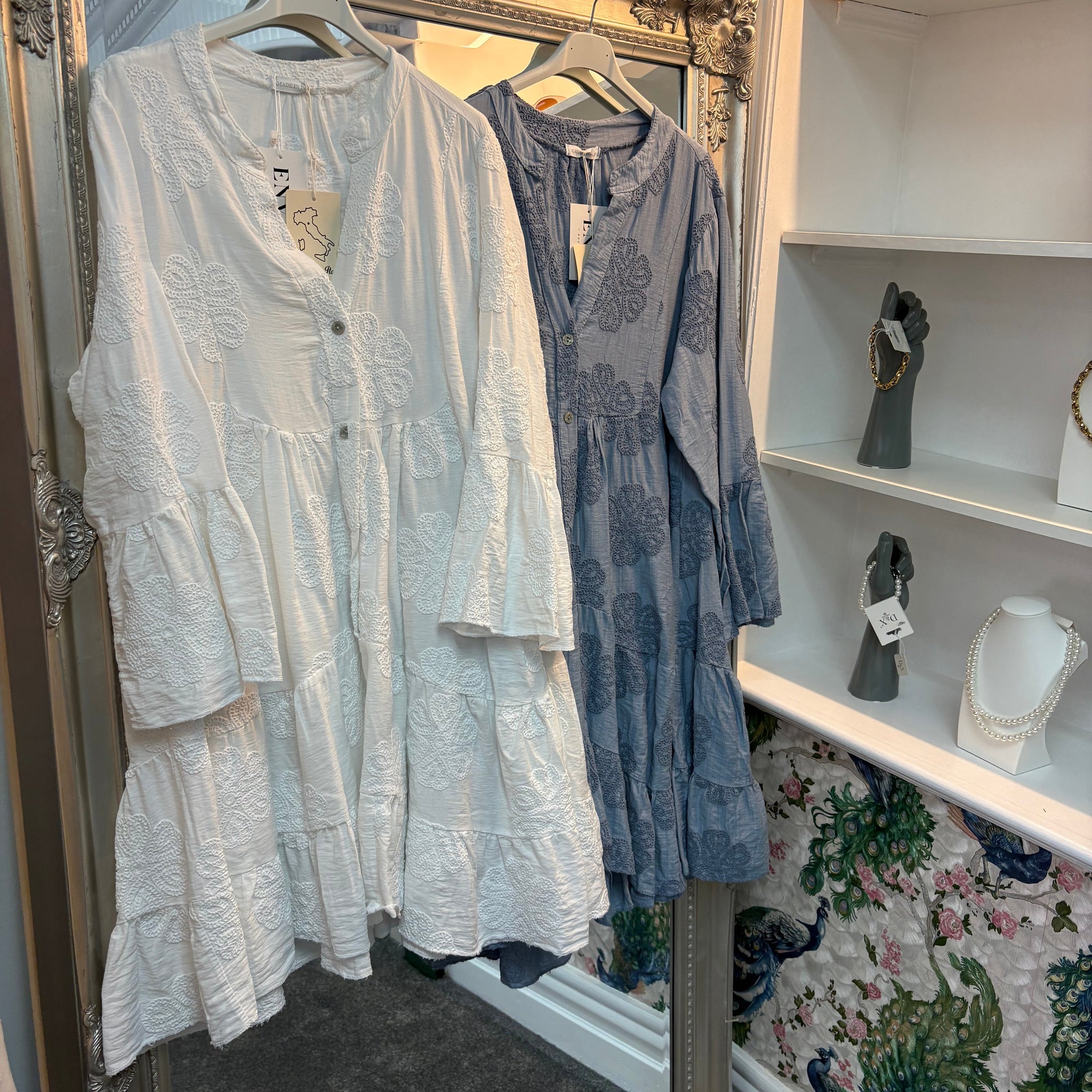 Cotton Floral Dress | One Size 8–18 | 100% Cotton