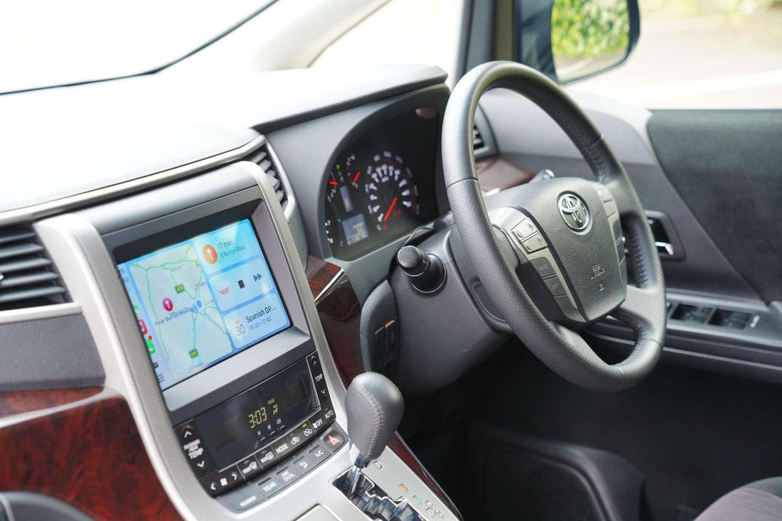 Toyota Alphard Vellfire Apple Carplay / Android Auto 10" Stereo Upgrade 2008-2015