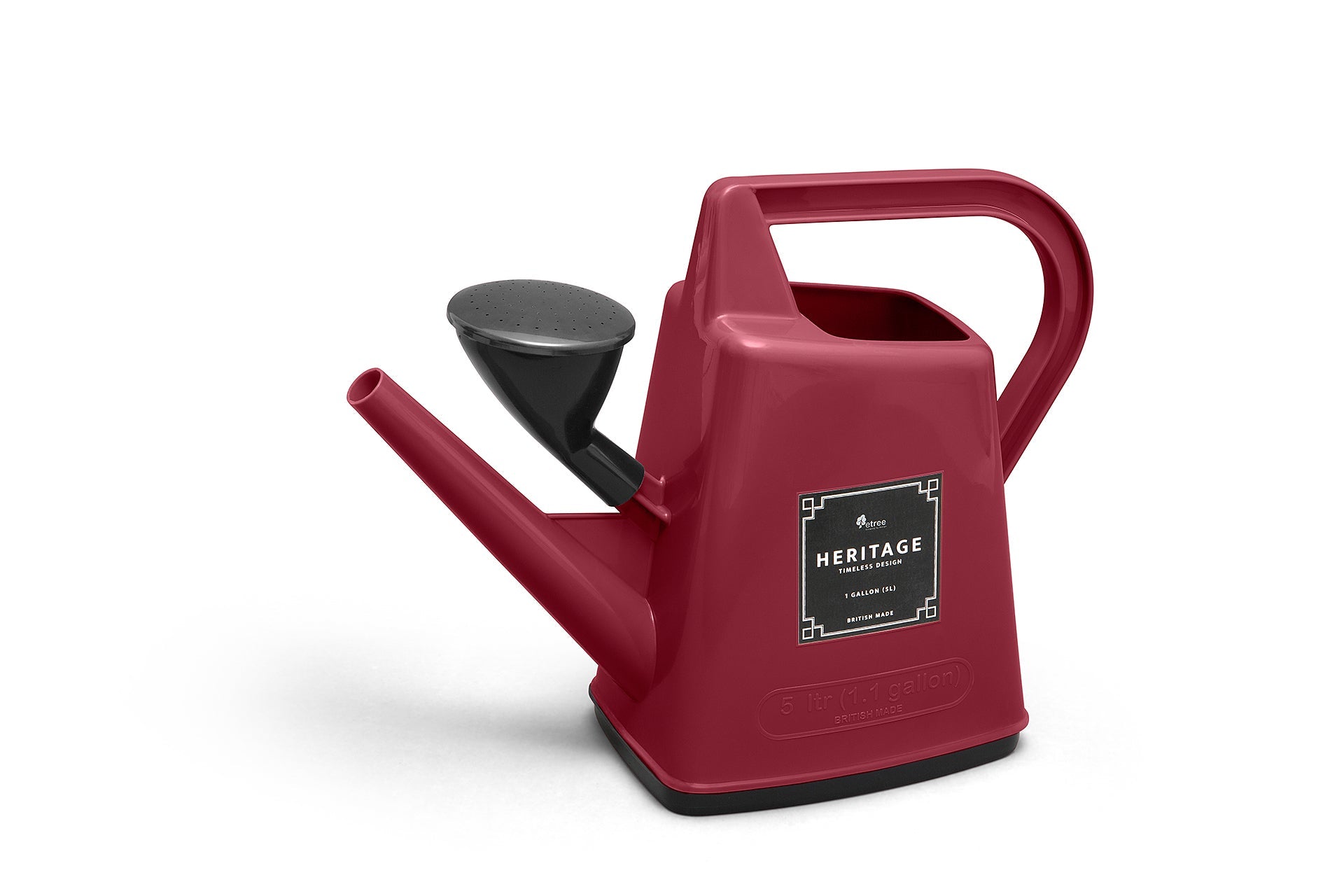Heritage Watering Can with Rose 1 Gallon (5L) / 2 Gallon (10L)