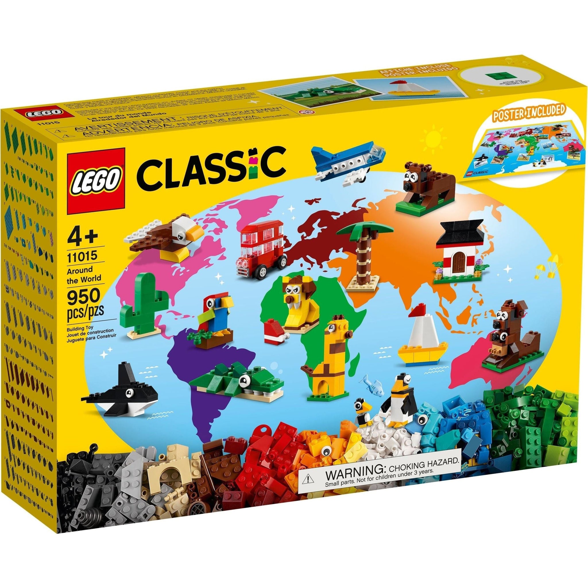 LEGO Classic 11015 Around The World Construction Set
