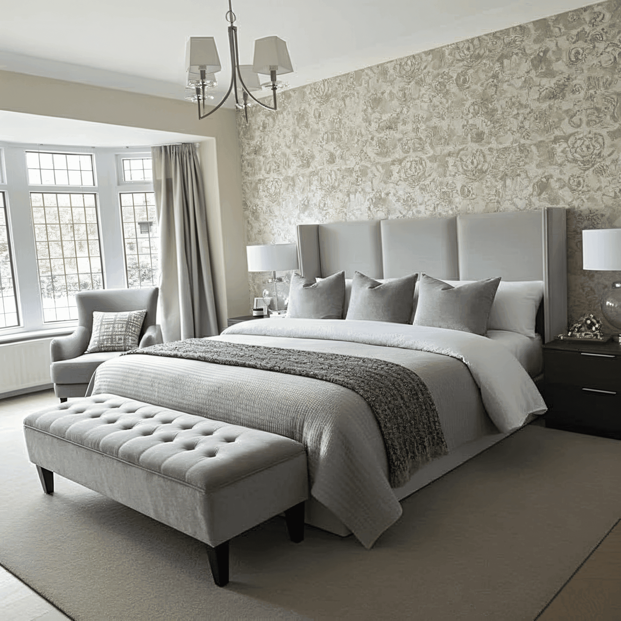 Eternity Wingback Bed Frame