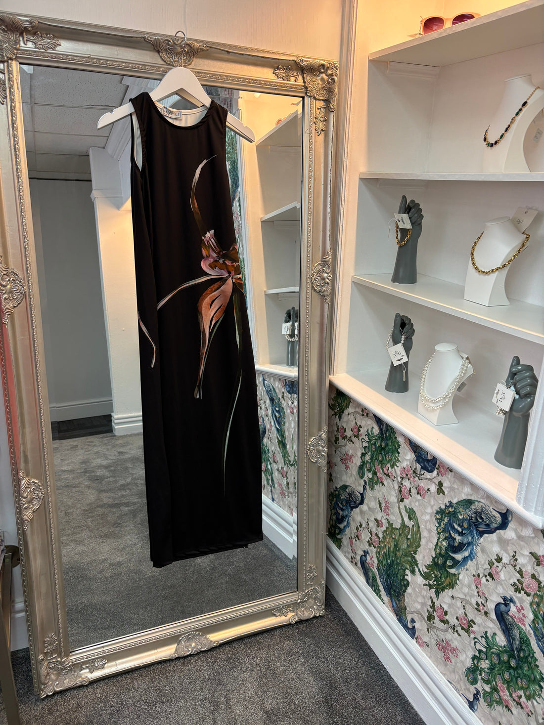 Luxtyle Floral Maxi Dress – One Size Fits 8–12