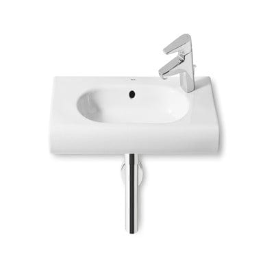 Meridian-N Compact 600mm Wall-Hung Basin 1 Tap Hole
