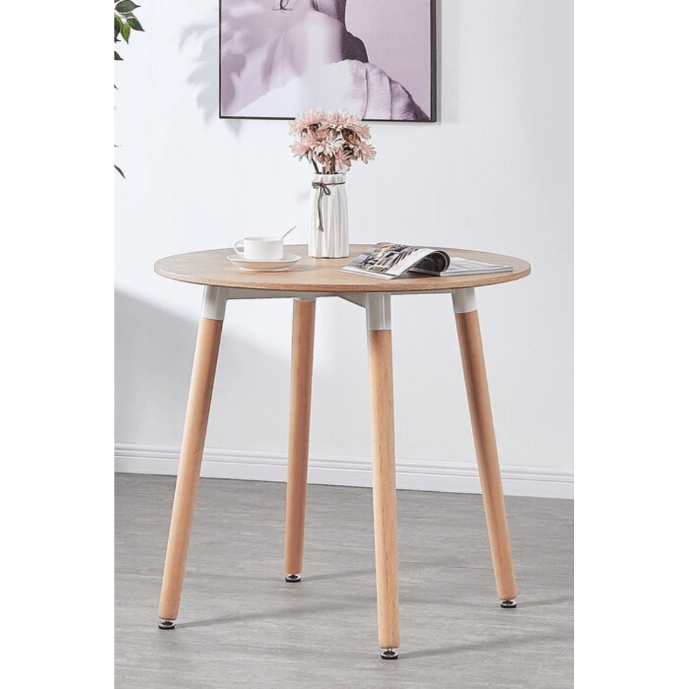 Jamie Lorenzo Halo Round Dining Set of 2