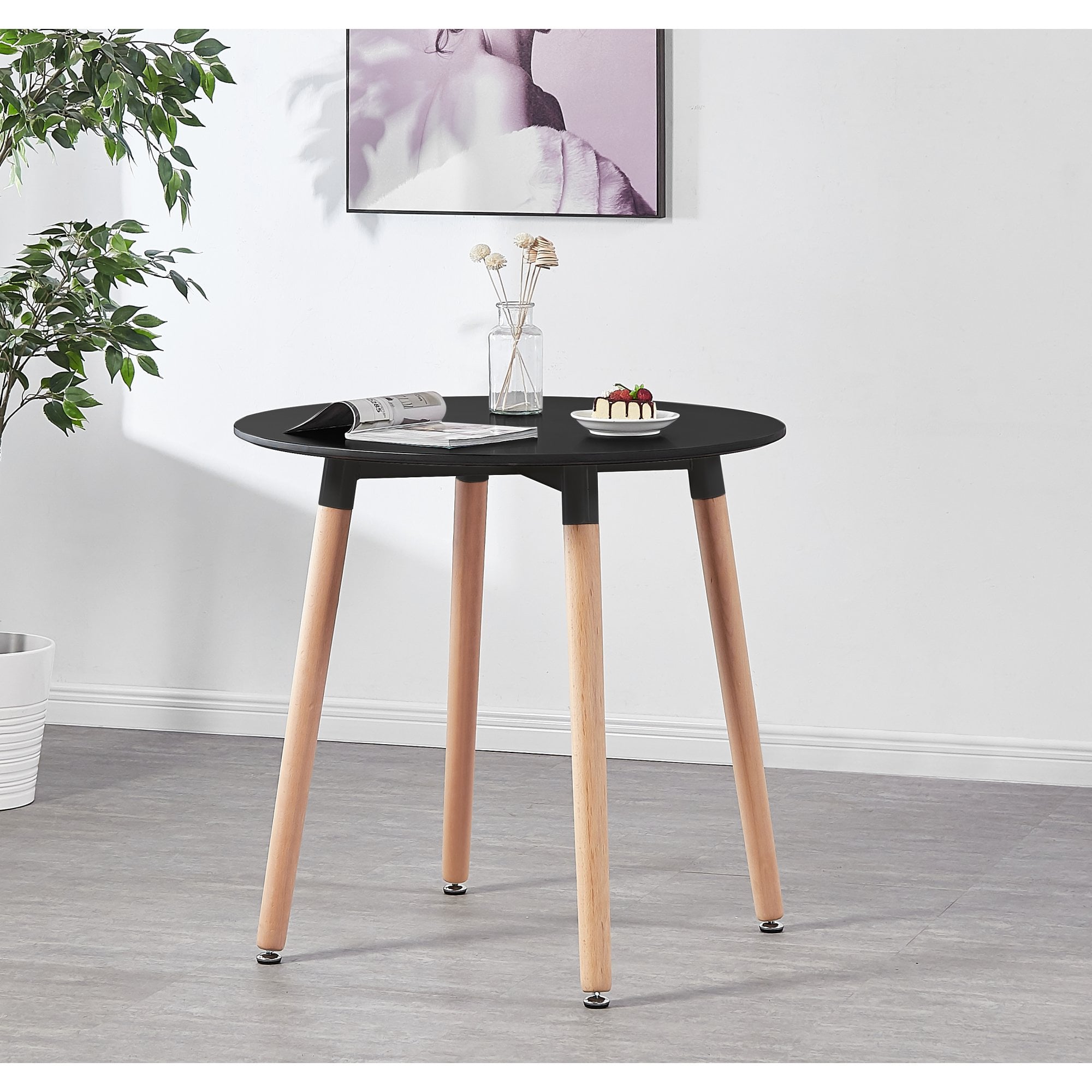 Jamie Lorenzo Halo Round Dining Set of 2