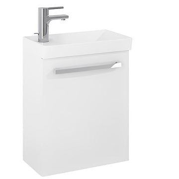 Aquatrend 455mm Wall Hung Base Unit & Basin - All Colours