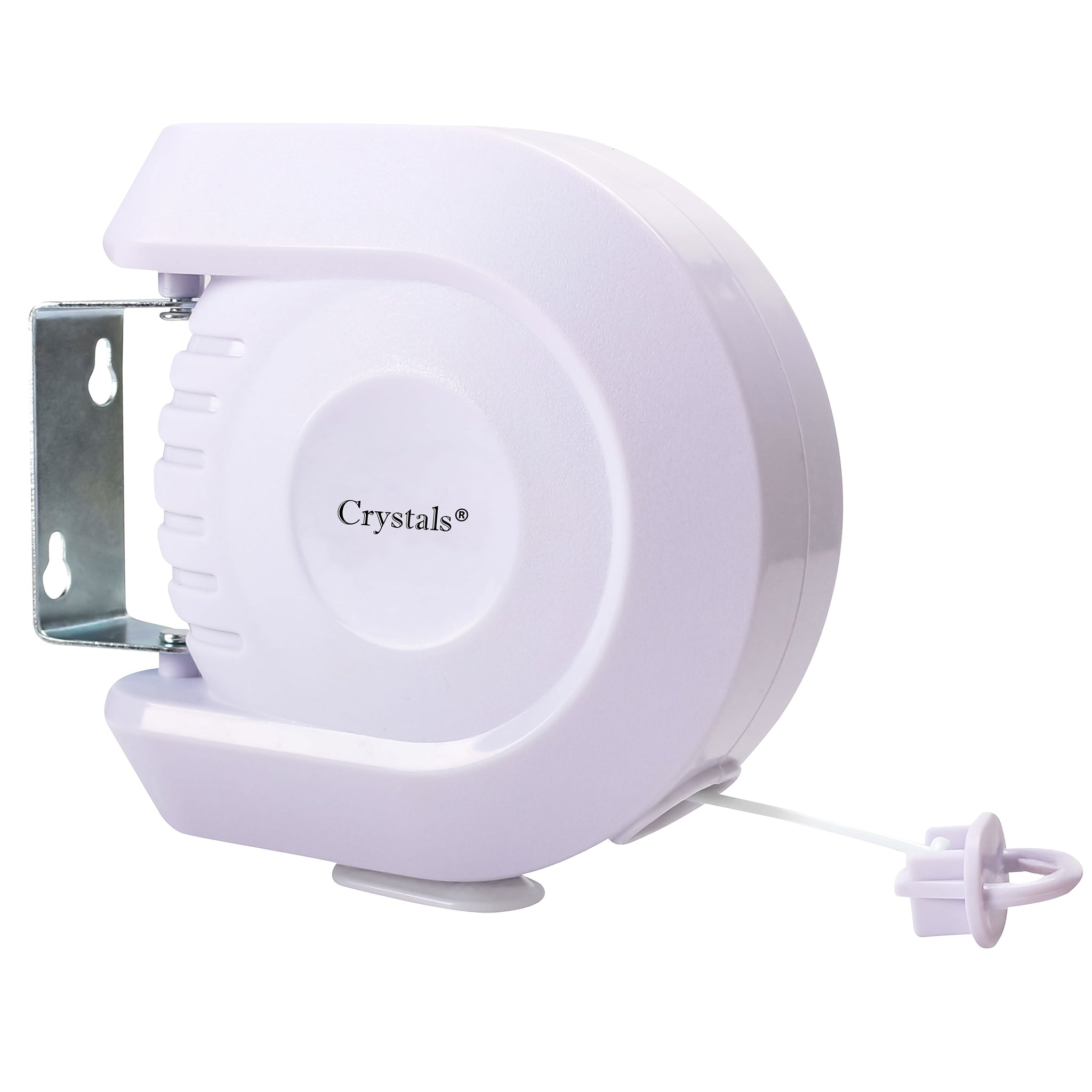 12 Meter Washing Line Reel Retractable - White