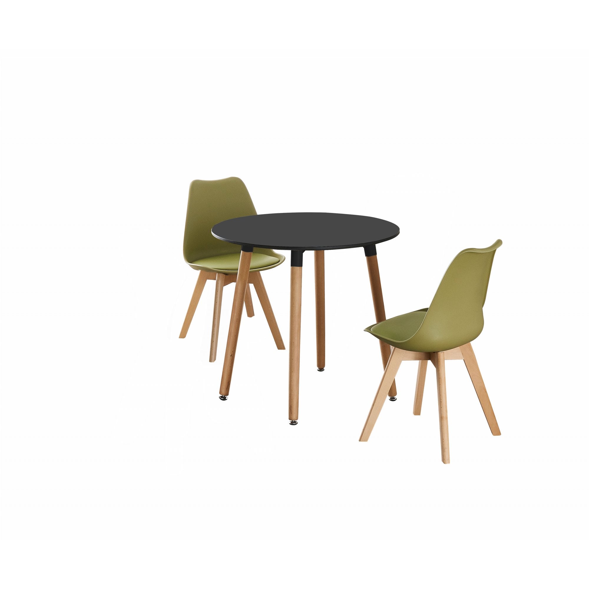 Jamie Lorenzo Halo Round Dining Set of 2