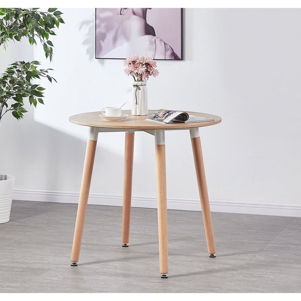Jamie Lorenzo Halo Round Dining Set of 2