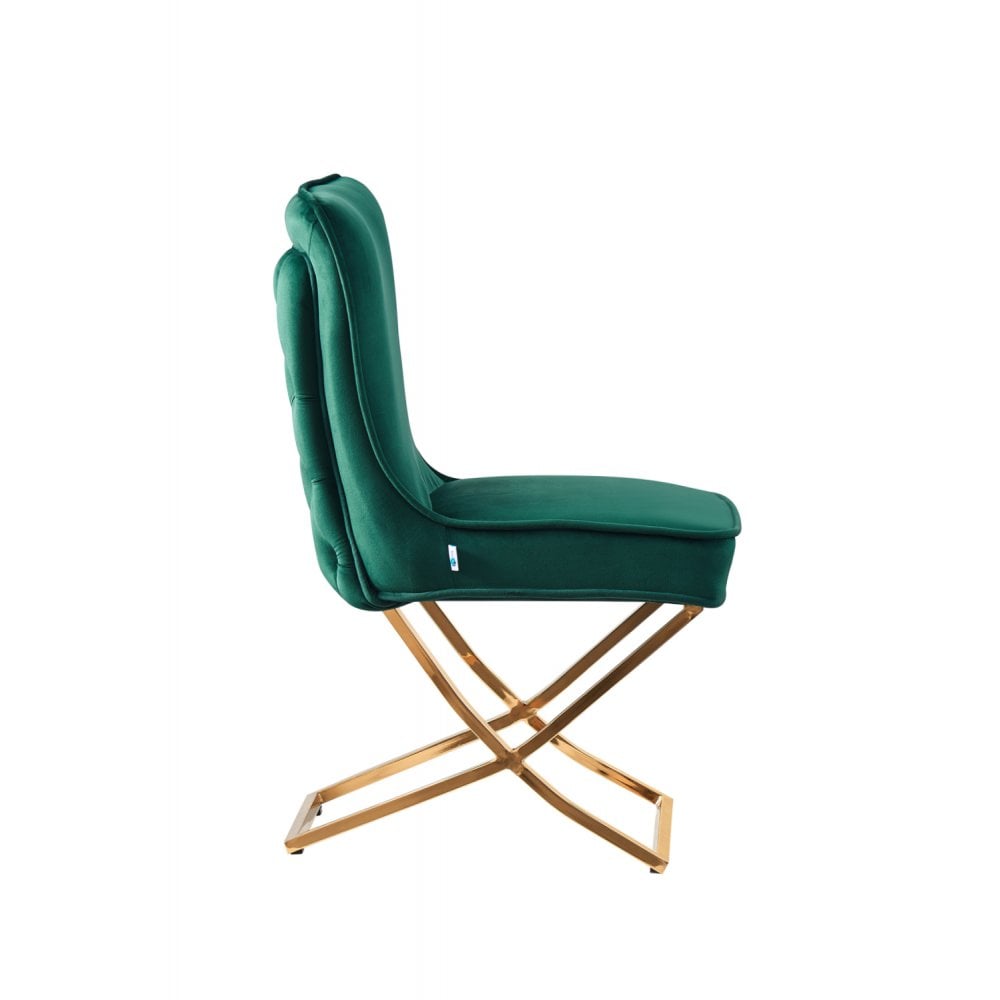 Trafalgar Velvet Dining Chair