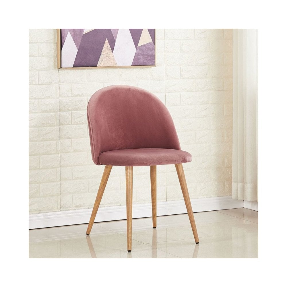 Lucia Velvet Dining Chair Set of 2