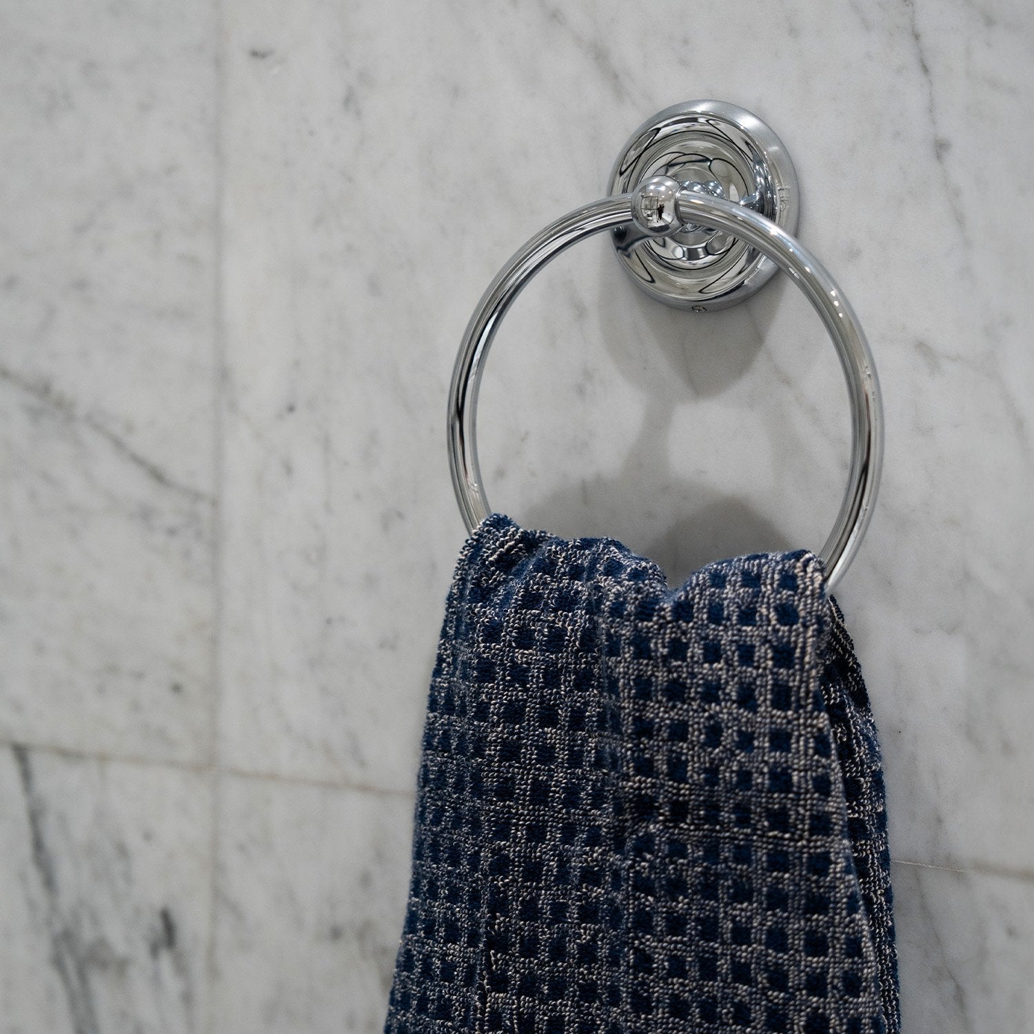 Smedbo Villa Towel Ring Polished Chrome K244