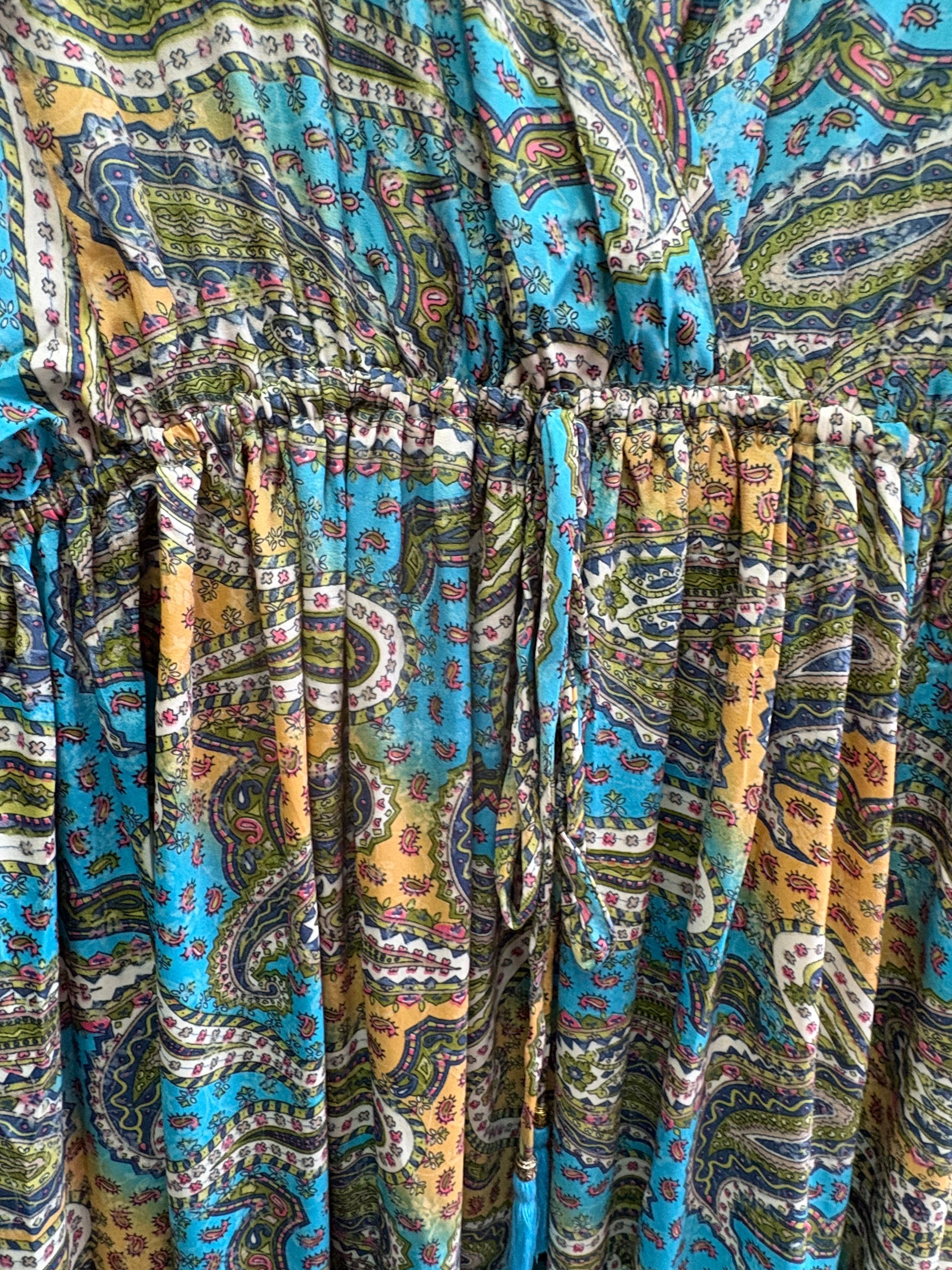 Luxtyle Bohemian Maxi Dress – One Size (Fits 8–16)