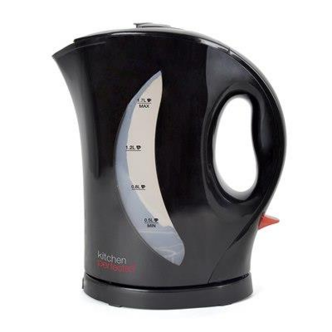 Kitchen Perfected Black 2Kw 1.7Ltr Cordless Kettle, Plastic E1524BK