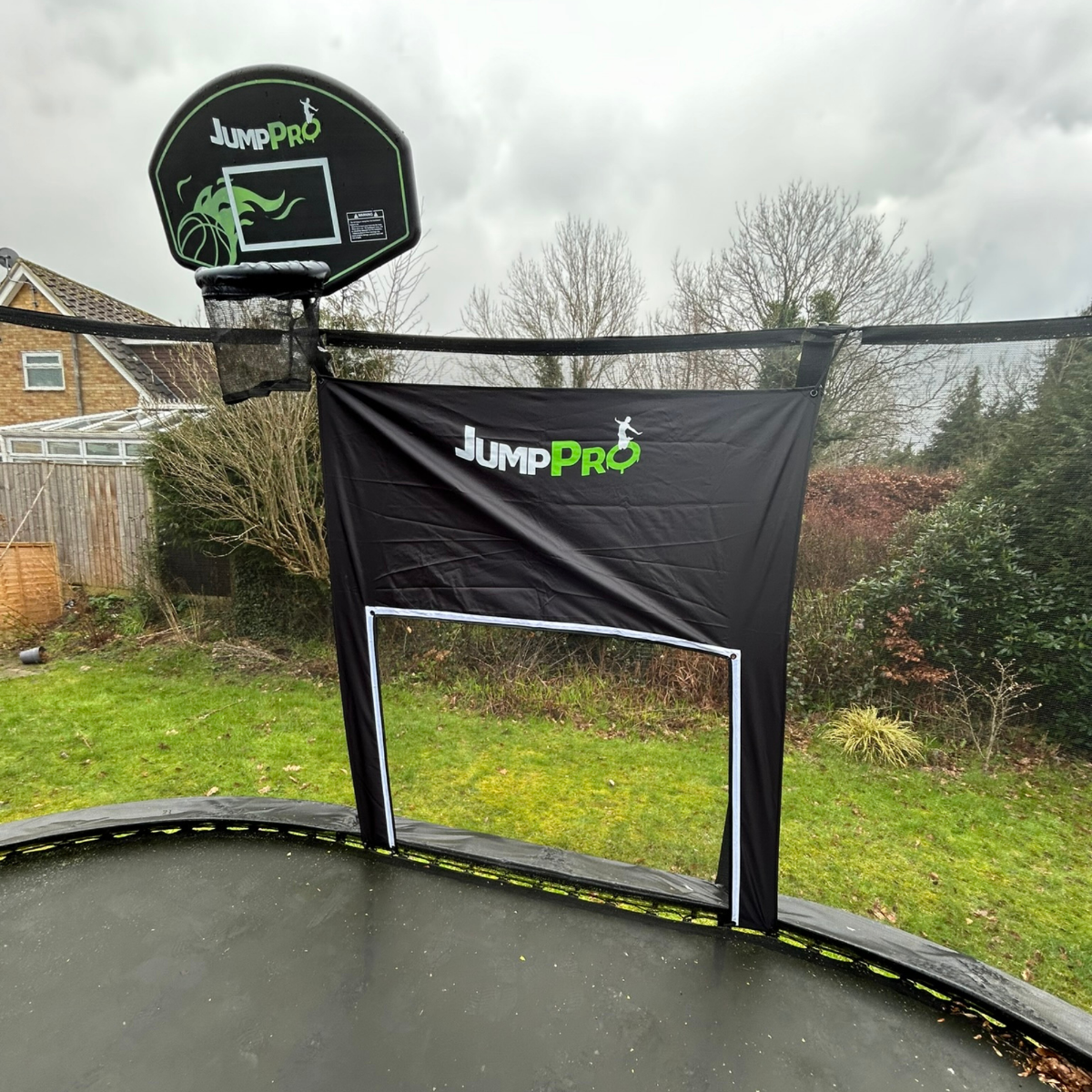 JumpPRO® Trampoline Goal (Medium) - The Only Trampoline Football Goal in the World!