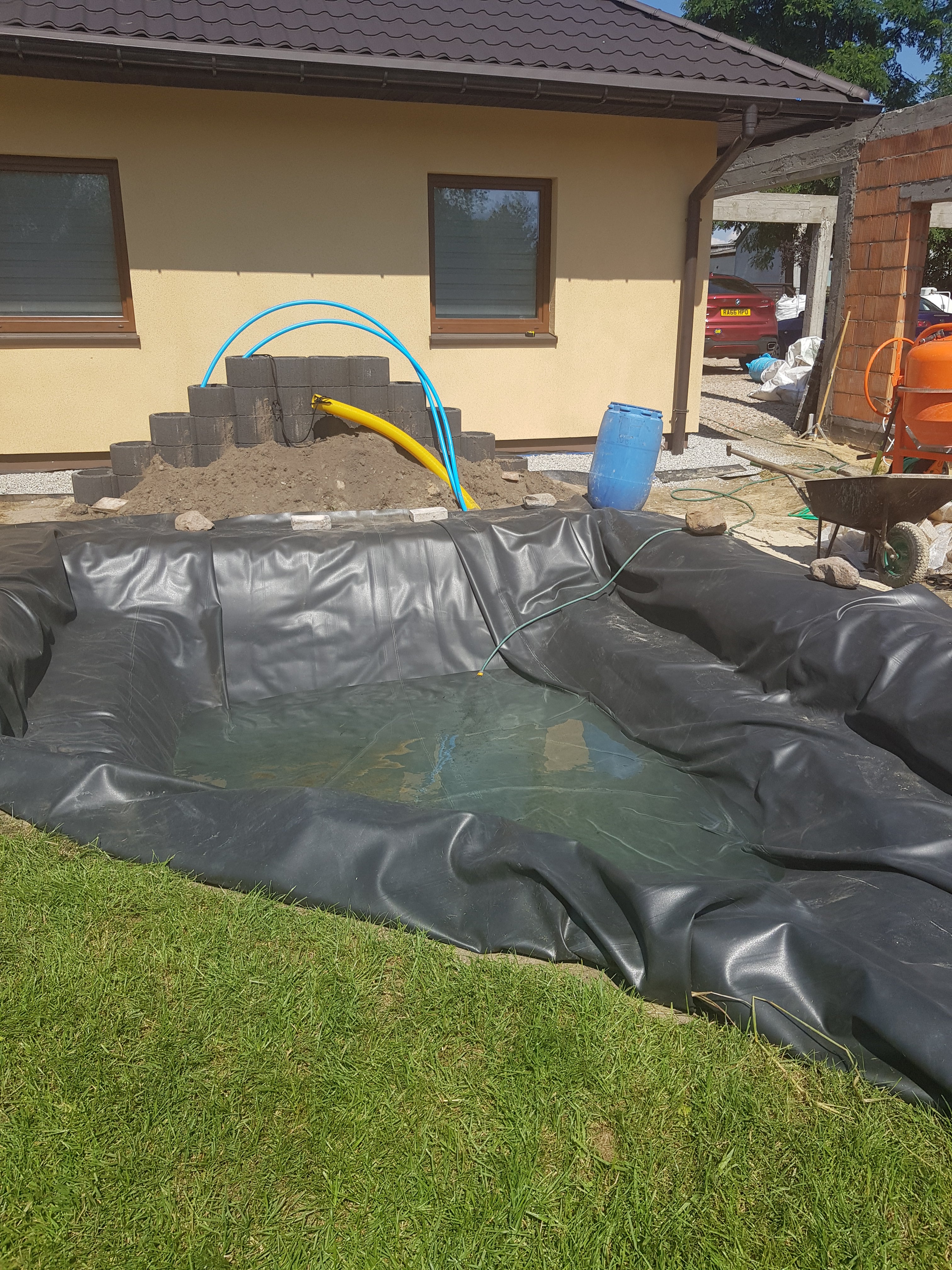 Pond Liner EPDM  2.5m x 3m