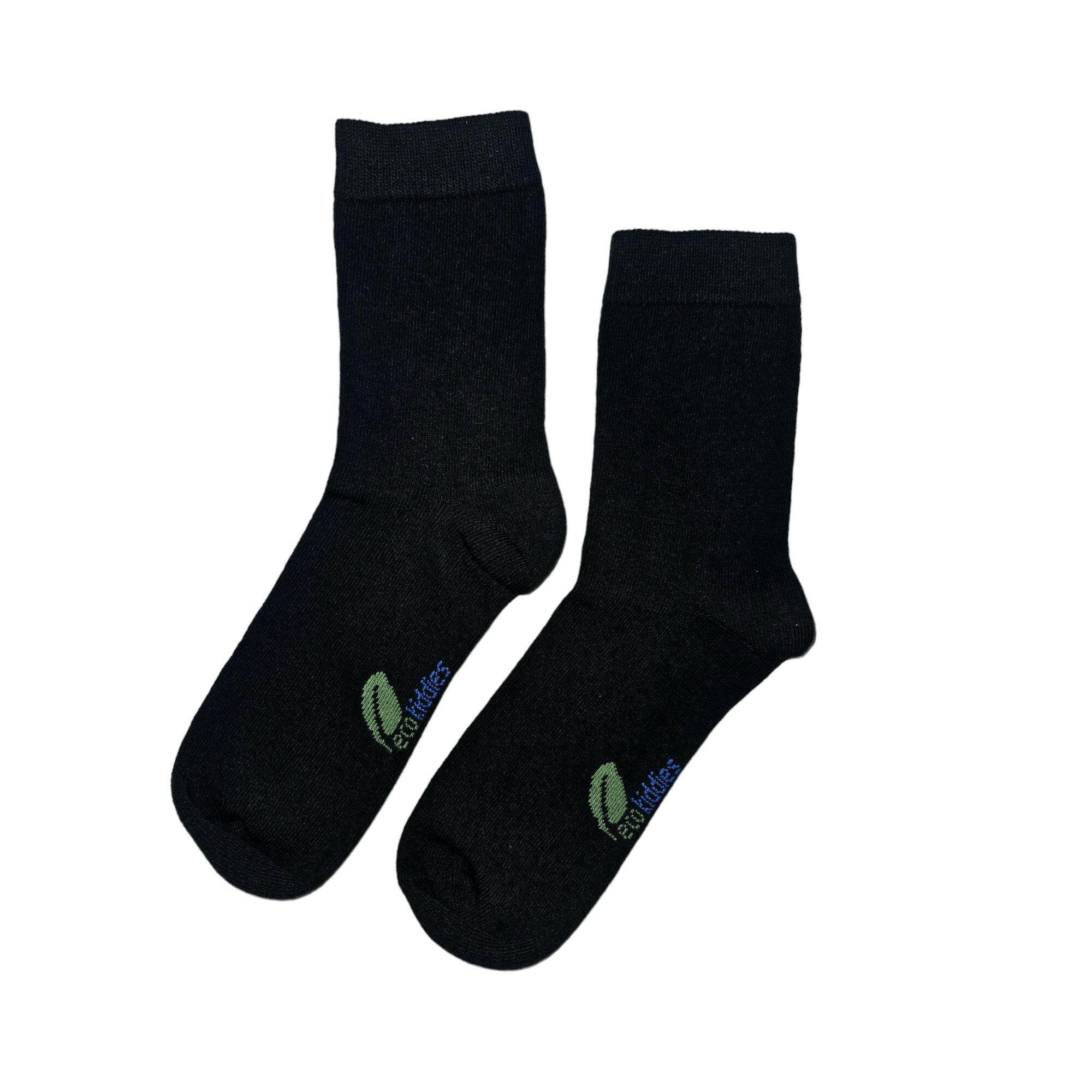 BLACK SCHOOL SOCKS - KIDS (PLAIN SOCKS)