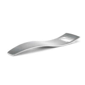 Zack Sinos Premium Brushed Stainless Steel Bottle Opener - German Engineered Bar Essential