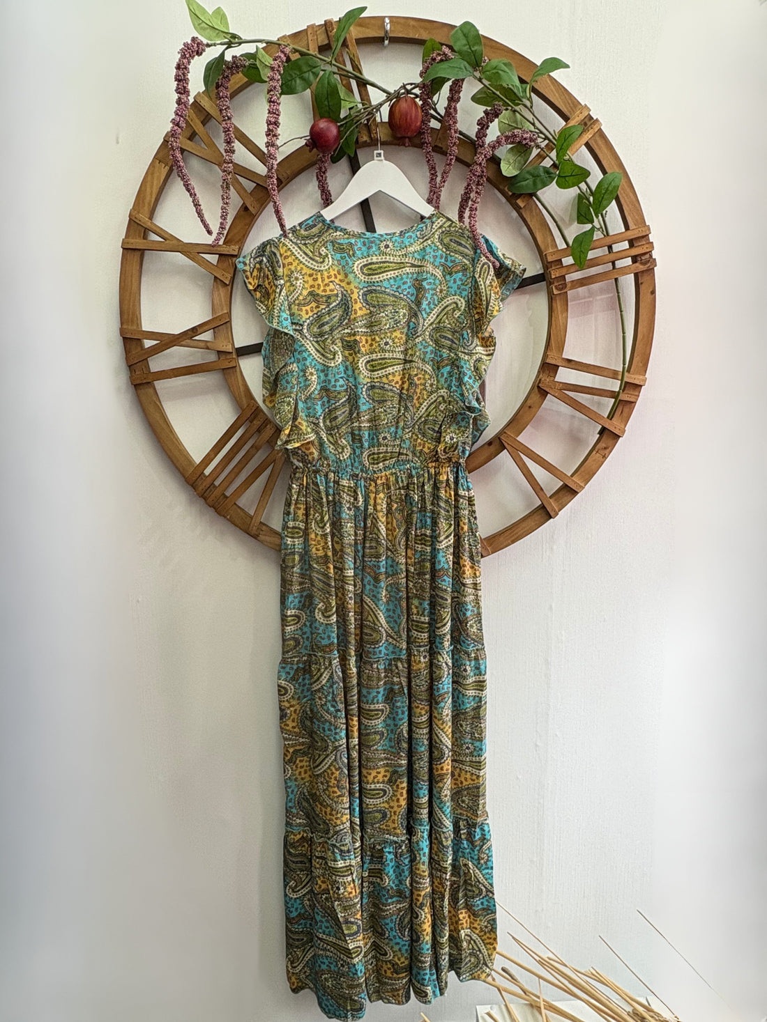 Luxtyle Bohemian Maxi Dress – One Size (Fits 8–16)