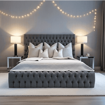 Luxeaire Ambassador Bed Frame UK – Luxury Upholstered Bed with Storage Options