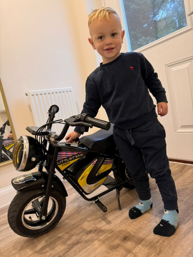 New 350w Kids Electric Bike – Ages 3 to 12+ ride on monkey bike