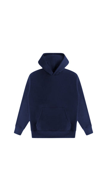 Signature Hoodie | Dark Navy/White